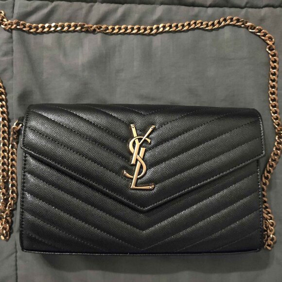 Handbags - YSL Black Purse
